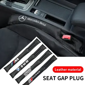 2PCS Car Seat Cushion Gap Filling For BMW M Performance Mercedes Benz AMG Audi S line Jeep Lexus Land Rover Cadillac Volvo Honda Peugeot Volkswagen Toyota Ford Nissan Mitsubishi Skoda Subaru Hyundai Chevrolet Citroen Suzuki Mazda MINI Fiat Seat Dacia