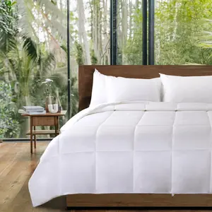 Viscose from  Comforter , Cooling   Lightweight Duvet Insert, White 106" L x 90" W Summer Bedding Blanket Cool Comforters for Hot Sleepers, 8 Corner Tabs