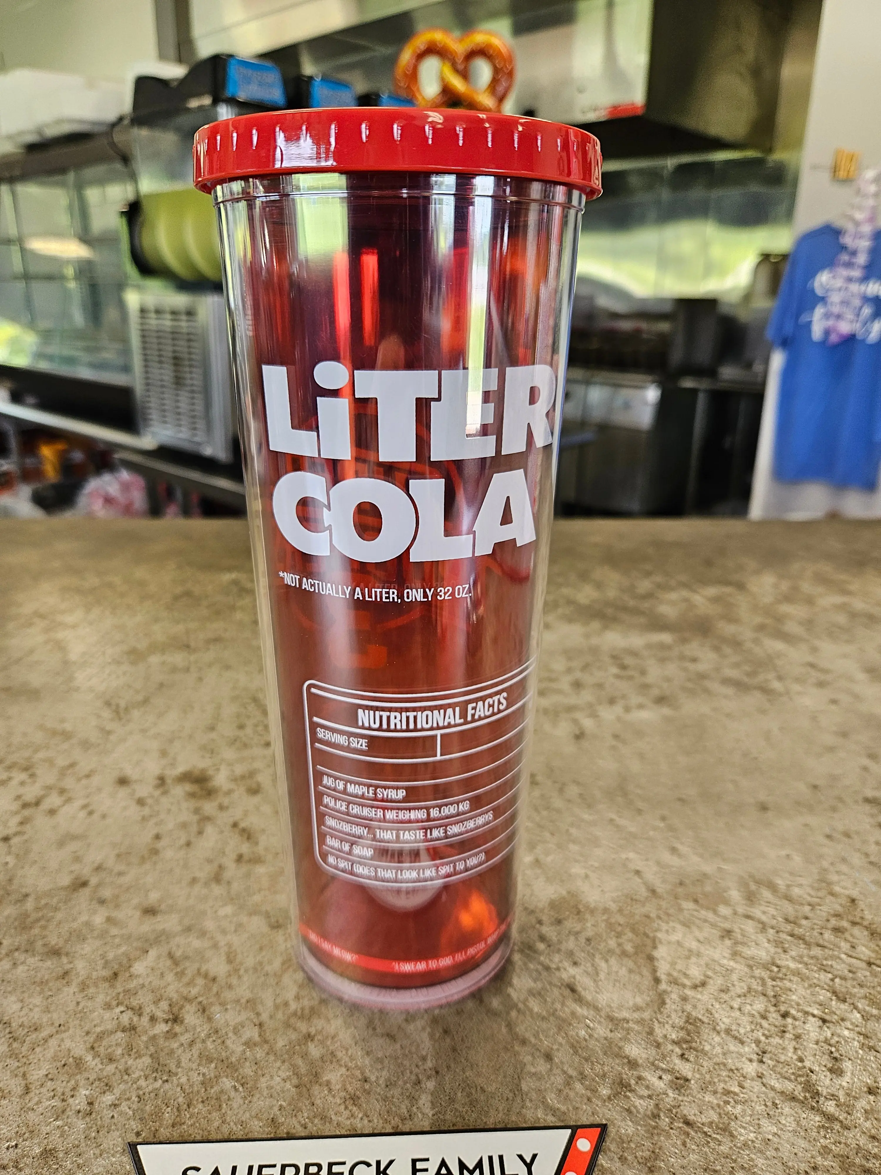Super Troopers 3 Liter O Cola Cup Lid Straw - NEW 2026 32oz
