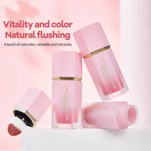 Soft Color Blush Liquid, Lightweight Long-Lasting Natural Makeup Essential, Suitable for All Skin Tones, Must-Have Beauty Item