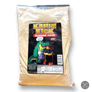 Kajun Kick Seasoned Flour Spicy 2lb