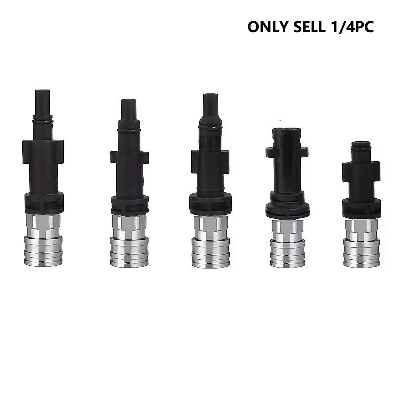 High-Pressure Washer Adapter 1/4 Quick Connector to Washing Machine Nozzle, Stainless Steel, for Karcher/bosch/lavor/AR, Quick Connect Nozzles