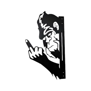 Peek-a-Boo Bigfoot Metal Sign • Funny Outdoor Garden & Yard Decor/Flip Bigfoot, peek-a-boo Bigfoot, metal peek-a-boo Flip Bigfoot, peek-a-boo Bigfoot, garden decor “Peek-a-boo Bigfoot” outdoor decoration