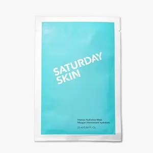 [Saturday Skin Korea Official]  Intense Hydration Masks - 25ml Hyaluronic Acid & Watermelon Aloe Vera for Deep Moisture Comfort Vegan Hypoallergenic Moisturizer