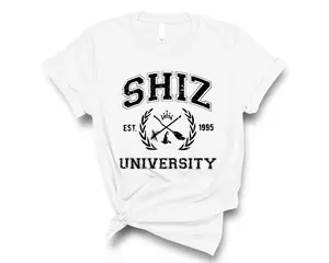 Shiz University T-Shirt, Tshirts for Wicked Movie Fans, Wizarding School Tee, Gift for Musical Lovers, Broadway Show Merchandise, College Style Shirt