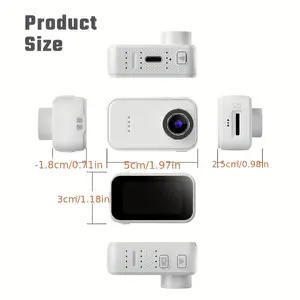 1pc Ultra-Light Mini Camera,-Person View Sports Camera, Pet Collar Recorder, Outdoor Cycling VLOG Tool