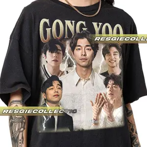 Limited Gong Yoo Kdrama Korean Pop Tshirt Vintage Unisex Shirt