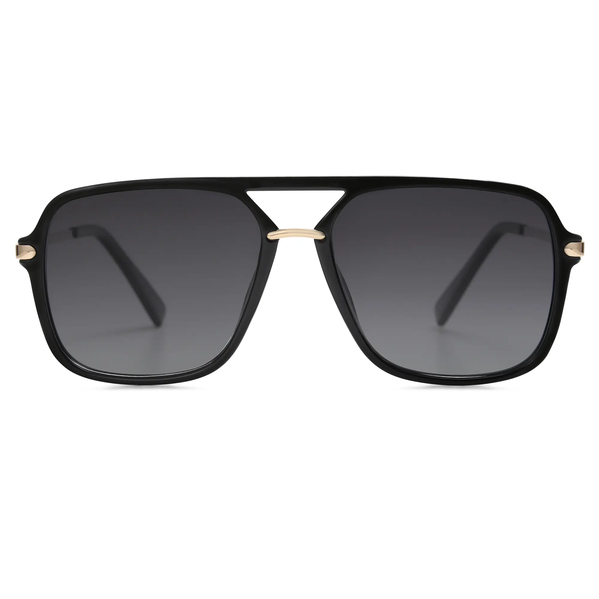 SOJOS Sunglasses for Women Men Square Retro Polarized Lens Trendy Aviator 90s Shades