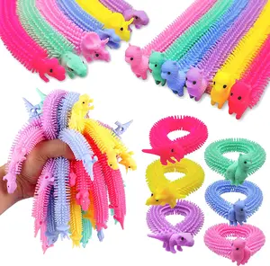 20 PCS Colorful Stretchy Fidget Toys – Sensory Stress Relief Toys for Kids, Durable and Flexible, Ideal for Anxiety, Focus, and Relaxation