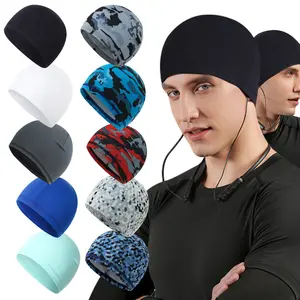 Summer outdoor running quick-drying ice silk cycling cap motorcycle helmet liner cap high-elastic sun protection sports cap Vintage Herringbone Newsboy Cap Warm Compression Knee Protection new crash pad tailbone pad clavicular shoulder pad outdoor sun hat