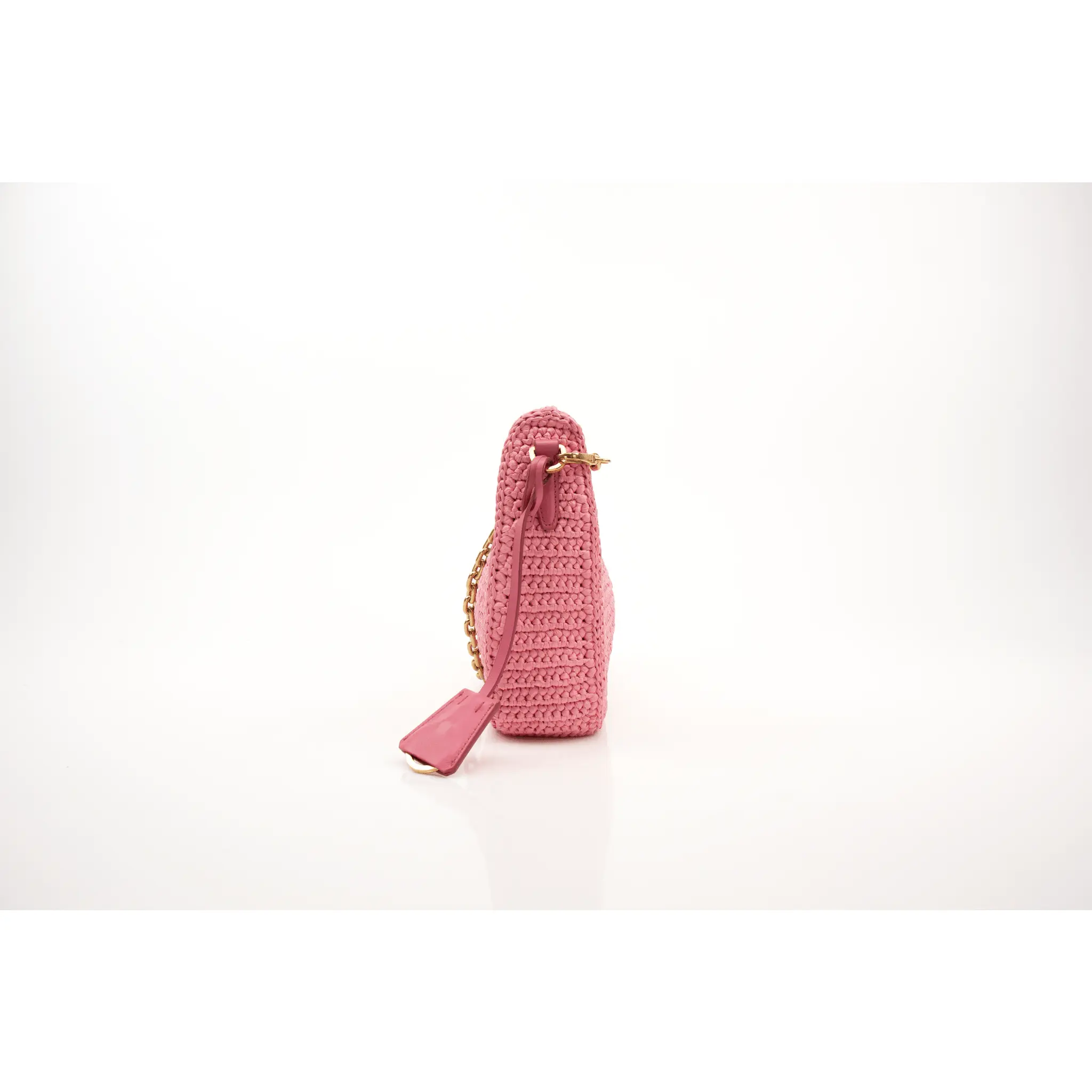 Pink Prada 2005 Re-Edition Crochet Bag - TikTok Shop