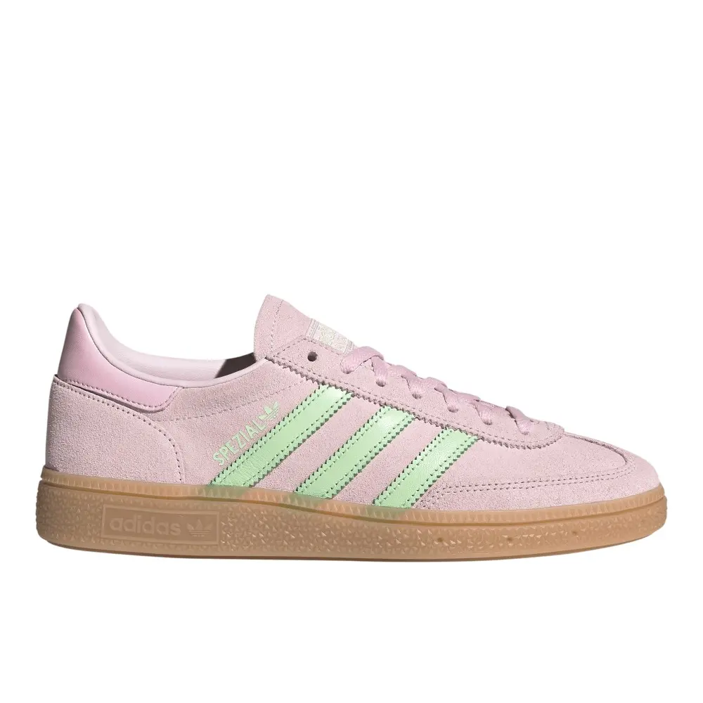 adidas Womens Handball Spezial Lace Up Sneakers Shoes Casual - Pink