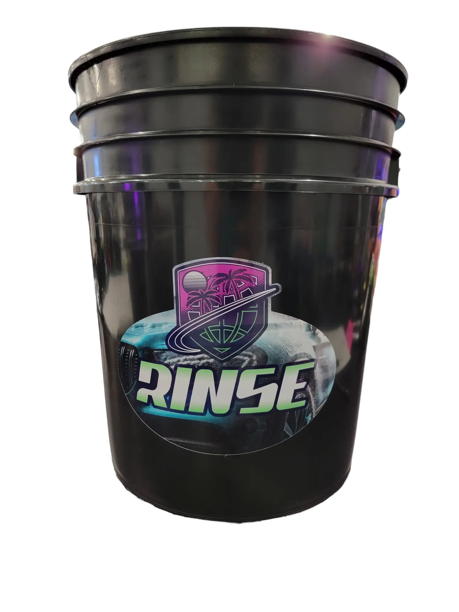 Detailing World 5 Gallon Rinse Bucket w/ sticker Detailing World 5 Gallon Rinse Bucket w/ sticker