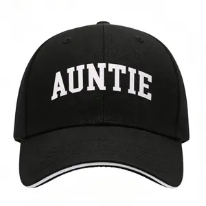 Auntie Washed Vintage Baseball Cap - Retro Distressed Dad Hat, Perfect Gift for Cool Aunts