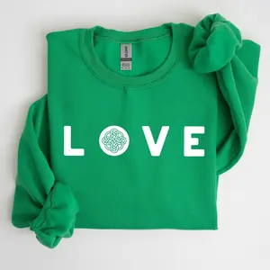 Love, Celtic, Ireland, St Patrick's Day Sweatshirt