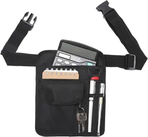 Waitress Waist Bag - Server Aprons with Pockets, Adjustable Belt, Keyring & Checkbook Holder, Ideal for Busy Restaurant Environments Durable Travel Essentials