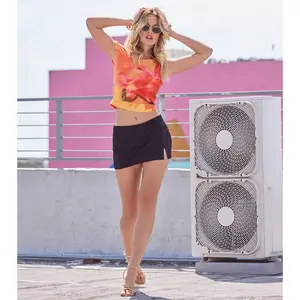 First Take Micro Slit Mini Skirt