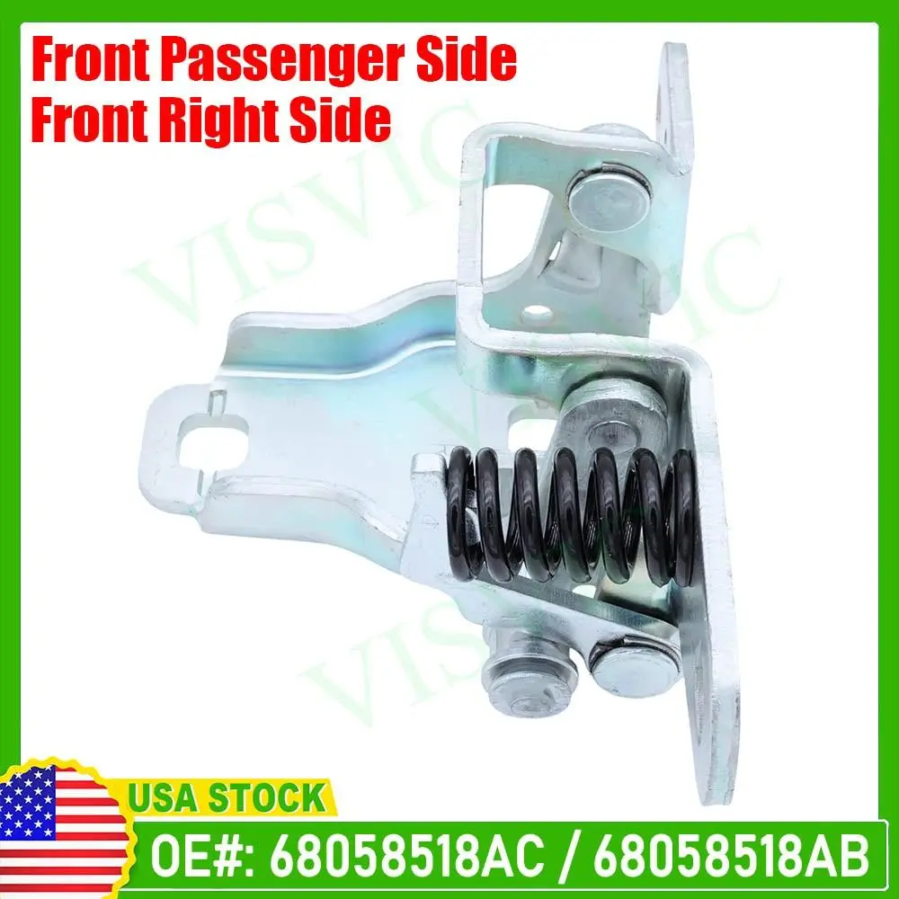 Door Hinges Front Passenger Right Side Lower for Ram 3500 1500 2500 2011-2016