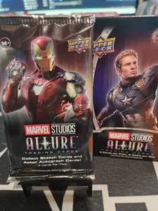 Marvel Studios ALLURE Blaster Pack! Chase Sketch Cards Yellow Taxi Parallels! Look for base Parallels!