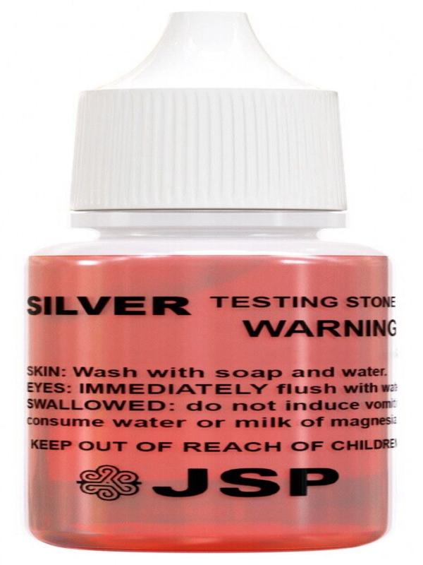 JSP & GTE Gold/Silver Test Acid Tester Kit 14k .999 .925 Sterling Testing Stone Detect Easy to Use for Jewelry Scrap Bars Coins