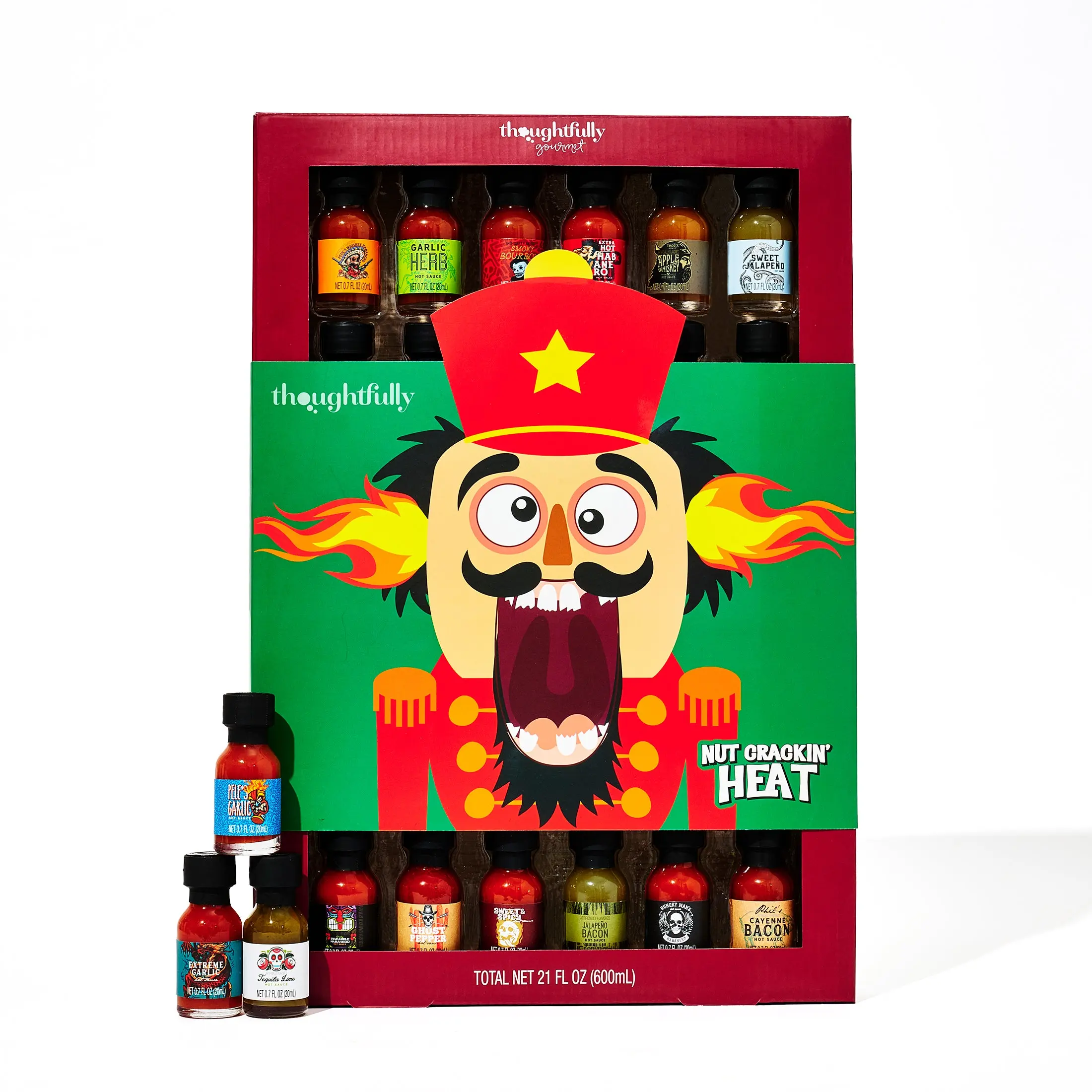 Holiday Master Hot Sauce Sampler Gift Set, Set of 30