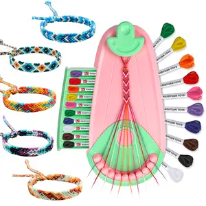 Friendship Bracelet Making Kit for Girls – Creative DIY Arts & Crafts Set for Ages 6–12