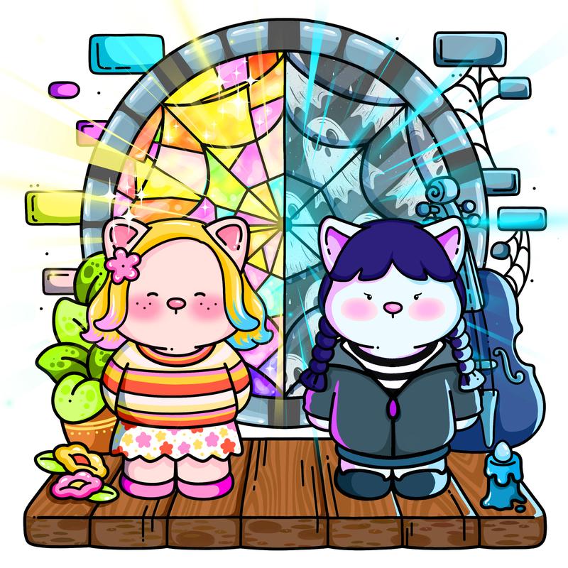 Fuzzy Meowvies 3 Cozy and Cute Coloring Book for Adults & Teens Featuring Comfy Cat Friends in TV Series-Inspired Scenes