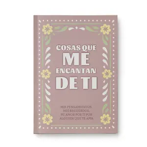 Cosas Que Amo de Ti- Diario Rom¡ntico para Parejas con50Preguntas, Libro Personalizado de Amor, RegaloparaAniversario o San Valentín