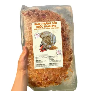 Rice Paper W Shrimp Fried Onion 1.1lb - Bánh Tráng Dẻo Ruốc Hành Phi 500g/xấp
