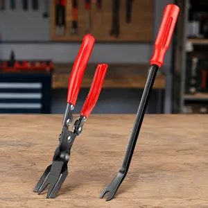 Professional Car Interior Trim Removal Tool Kit, Multi-Function Anti-Scratches Door Panel Dashboard Console Pry Tool Set for Automotive Repair, Maintenance & Modification