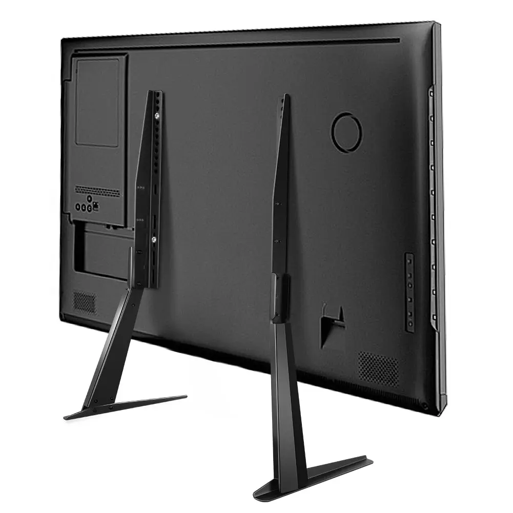 KKTONER Universal TV Stand Base TV for 27-65 inch Flat Screen TV Metal Stand Legs Adjustable