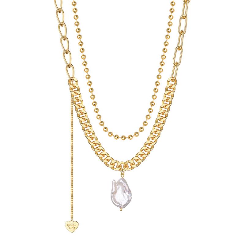 Niche New Original Stacking Double-layer Necklace