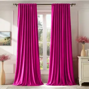 Thick Windproof Velvet Curtains, Fashionable and Elegant, Sound Insulation and Light Blocking, Home Decor and Lighting Control