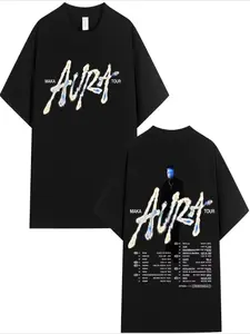 Rapper Makka's Tour Merchandise T-shirt for Men and Women. Fashionable and classic style T-shirt. Breathable and casual. High-quality T-shirt. Streetwear.