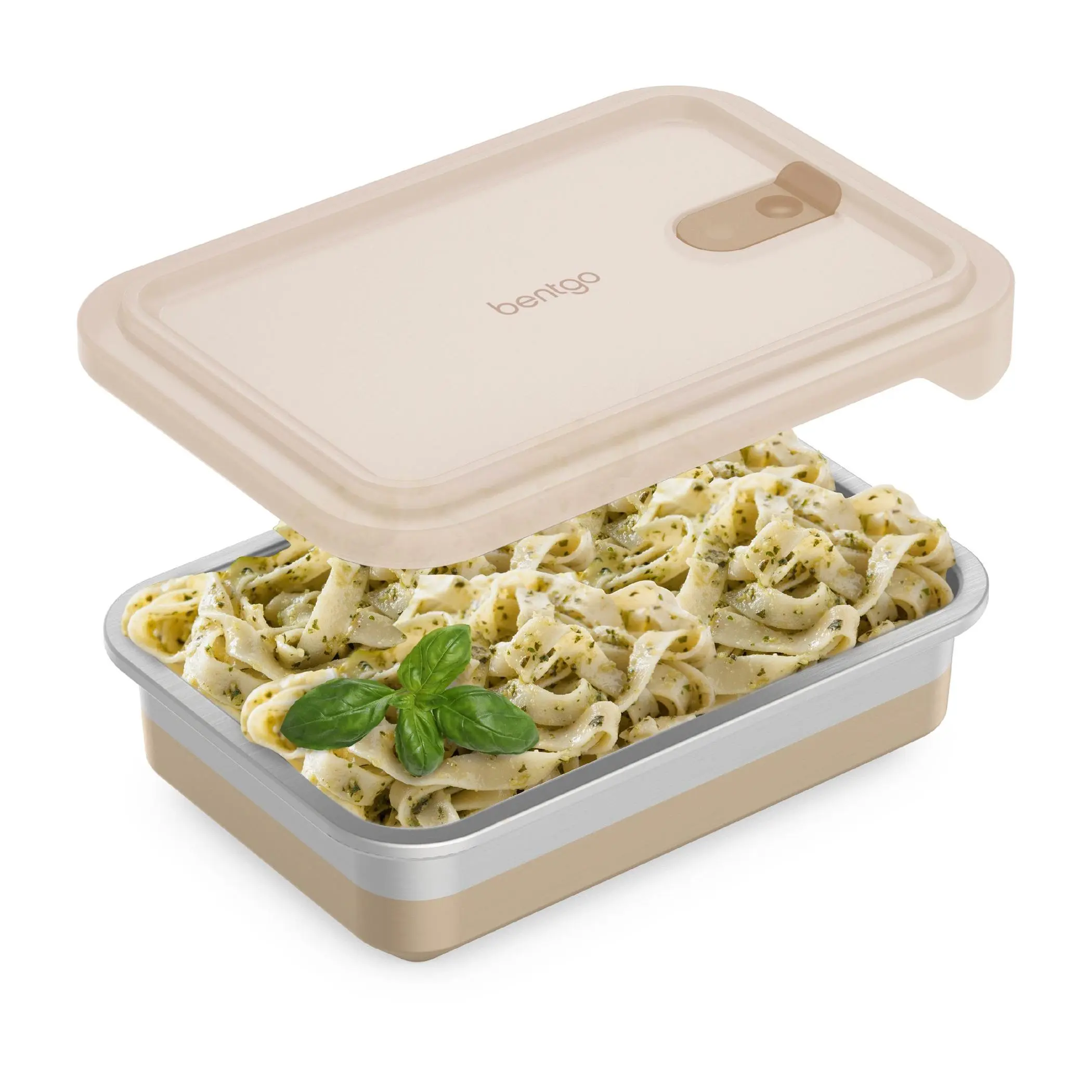 Bentgo Microsteel Heat & Eat Dinner Size Contai ner Bentgo Microsteel Heat & Eat Dinner Size Contai ner