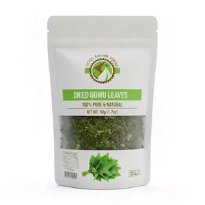 GOOD FARMER FOODS Dried Ugwu Leaves or Pumpkin Leaves 100% Pure Natural 50g  Premium Quality