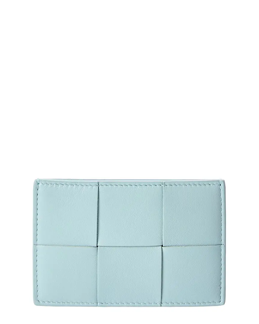 Bottega Veneta Cassette Maxi Intrecciato Leather Card Case