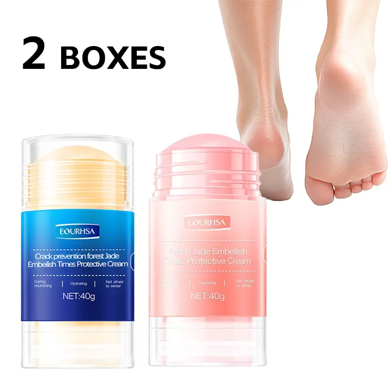 [Buy 1 Get 1 Free] Foot Care Cream, Anti-Dry Crack Foot Cream, Moisturizing, Anti-Cracking, Softening and Nourishing Skin for Hands and Feet Healing Foot Balm Moisture Moisturize Hydrating, Daily