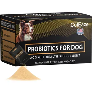 Probiotics for Dogs – Gut Health Support Supplement– Digestive & Immune Care, 60 Ct. Box