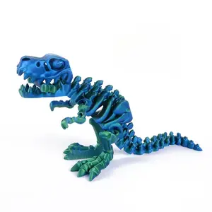 3D Printed Dinosaur Egg Toy | Articulated Dino Fidget Figure | Desk Toy, Stress Relief, Collectible Gift (Assorted) fun