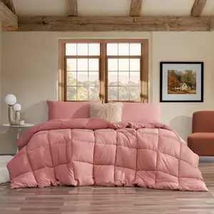 Cloud Thick - Coma Inducer Oversized Cooling Comforter Set - Red Rock