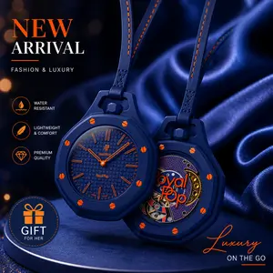 Inspired Royal Mechanical Watch, Luxury Pendant Watch, Ceramic Bezel Design, 8 Colors