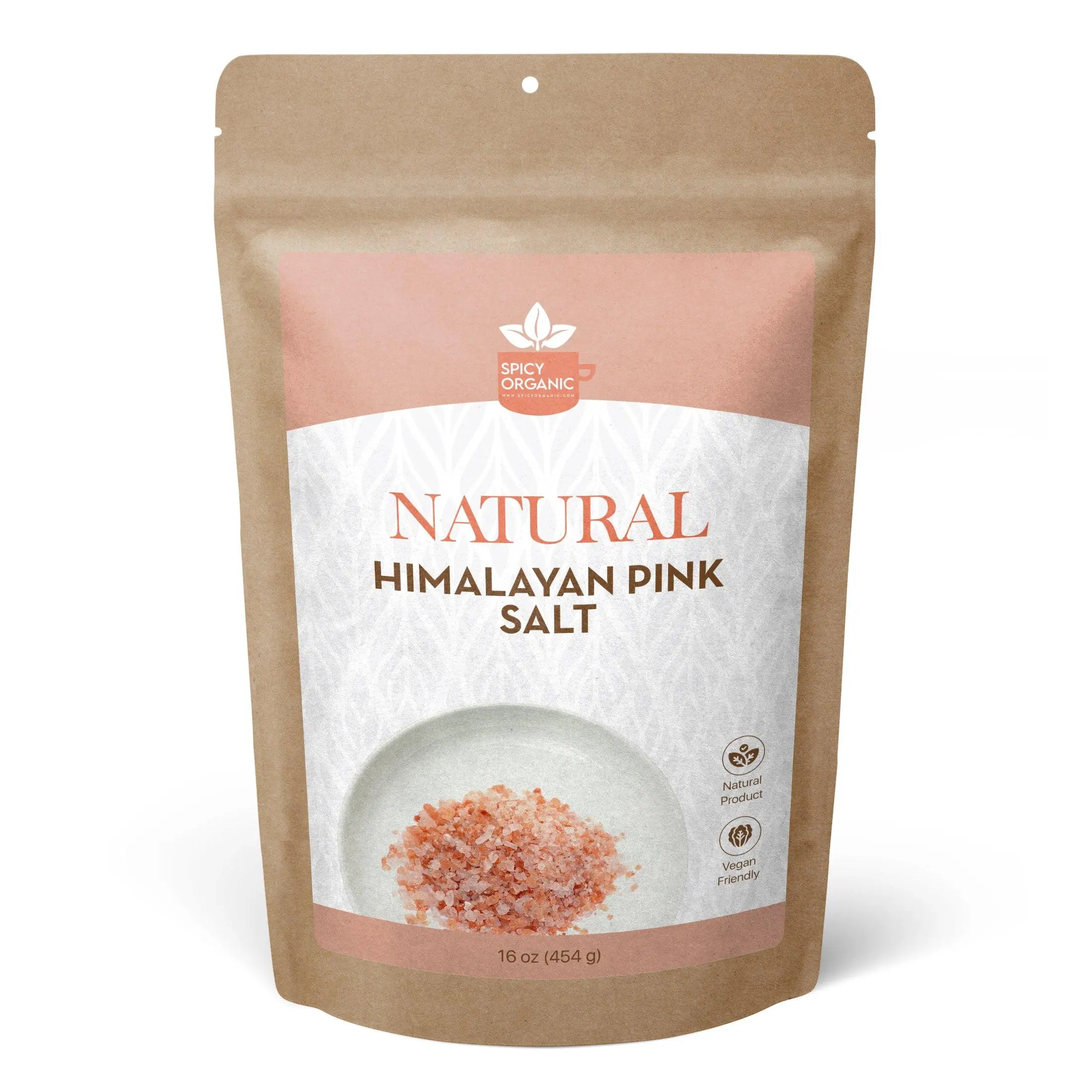 Natural Himalayan Pink Salt – Pure, Unrefined Coarse Salt for Cooking & Seasoning x 16 OZ