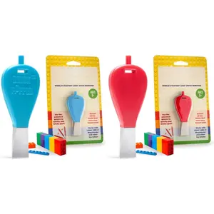 Separator Tools, Set of 2 Assorted Colors |  Remover for  & Adults | for Ages + | Essential  Tool (Light Blue, Red)