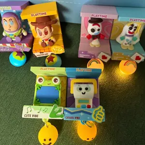 Disney Toy Story Series Luminous Fridge Magnet Blind Box Cute Collectible Home Decor Holiday Haul Ideal Birthday Holiday Gift For Girls And Boys