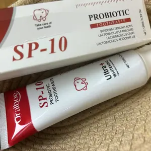 SP-8/SP-10/SP-16 Daily Care Toothpaste for Adults, Alcohol-Free with Oral Microbiome Support, 24 Months Shelf Life, Tooth Care for Fresh Breath & Dental Health, Single Pack Oral Management