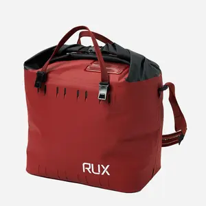 RUX Soft Cooler Bag 25L Lightweight Compressible Waterproof Tote Bag with Removable Handles & Adjustable Strap for Easy Carry