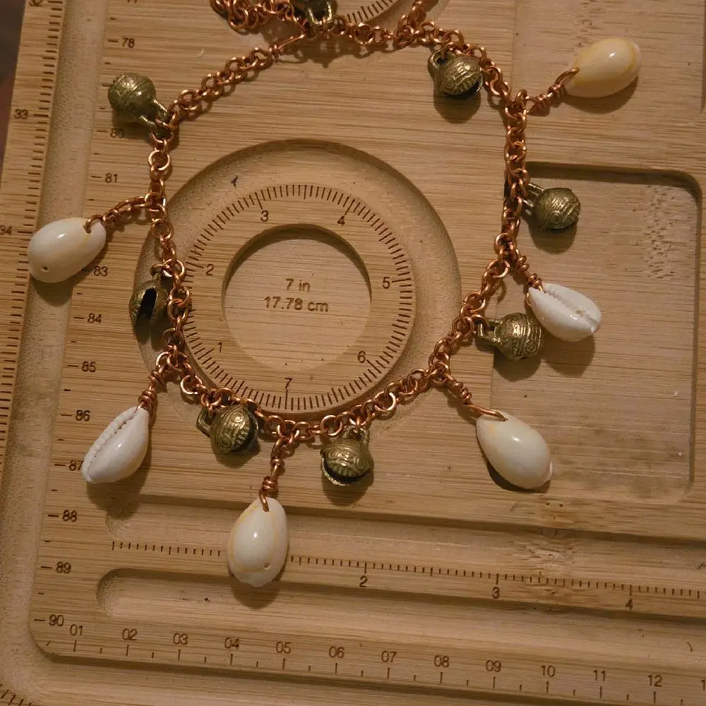 Shells and bells Anklet
