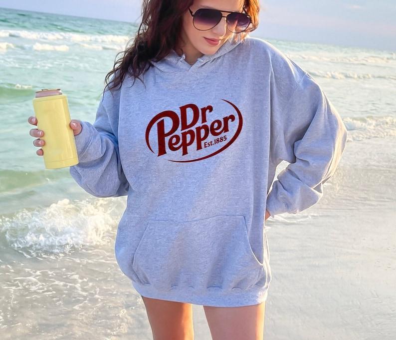 Dr Pepper Unisex Hoodie – Retro Vintage Style, Cozy Hoodie , Perfect Gift for Men & Women, Soda Lover Merch! - EVA RAMOS
