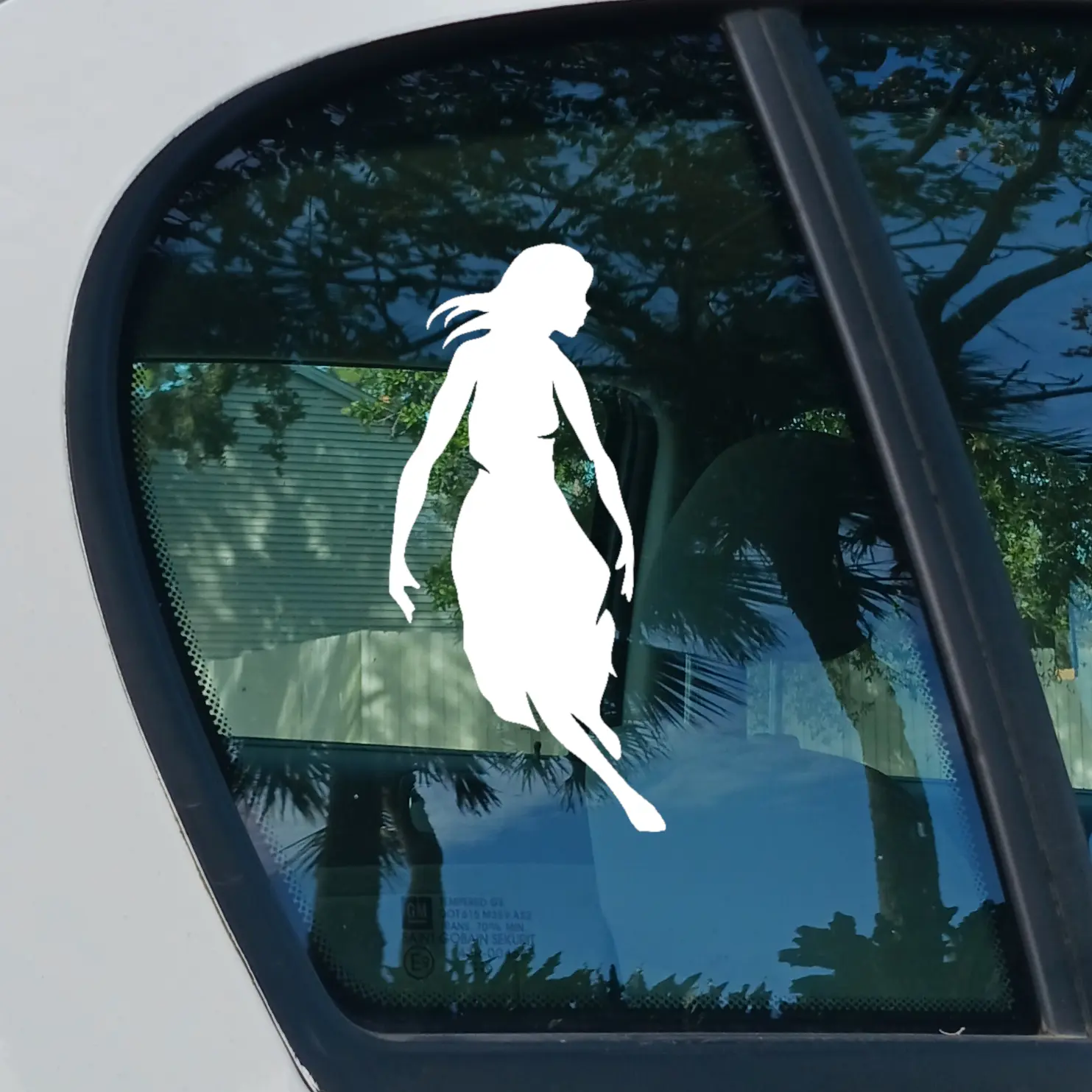 Pierce The Veil Bumper Sticker Vinyl Decal for Car, Laptop, Phone, Wall, Mirror, Water Bottle. Sky Girl, post-hardcore, emo rock, alt rock, Vic Fuentes, Sleeping With Sirens tour era, scene culture, MySpace era, Warped Tour